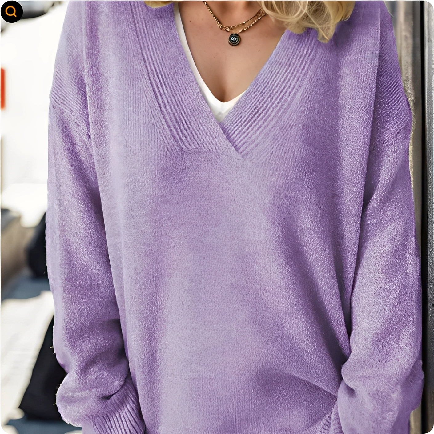 Damen Pullover Komfort Soft