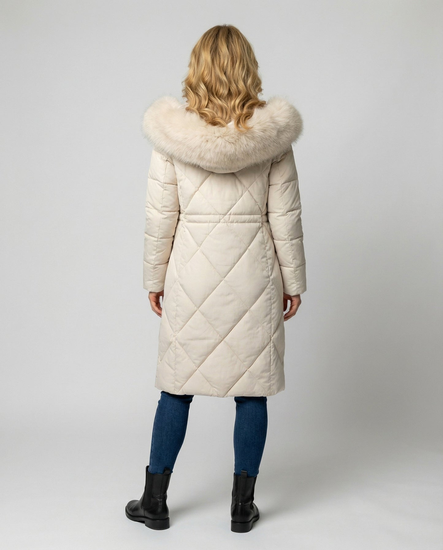 Damen Winterjacke Warm Elegant