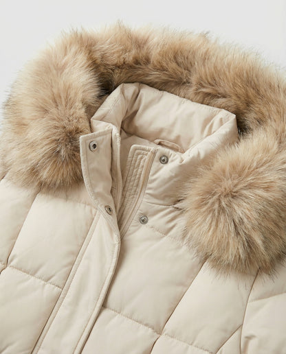 Damen Winterjacke Warm Elegant