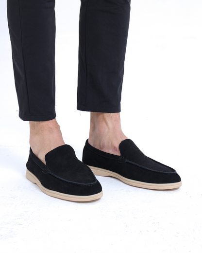 Herren Wildleder Loafer Old Money Style