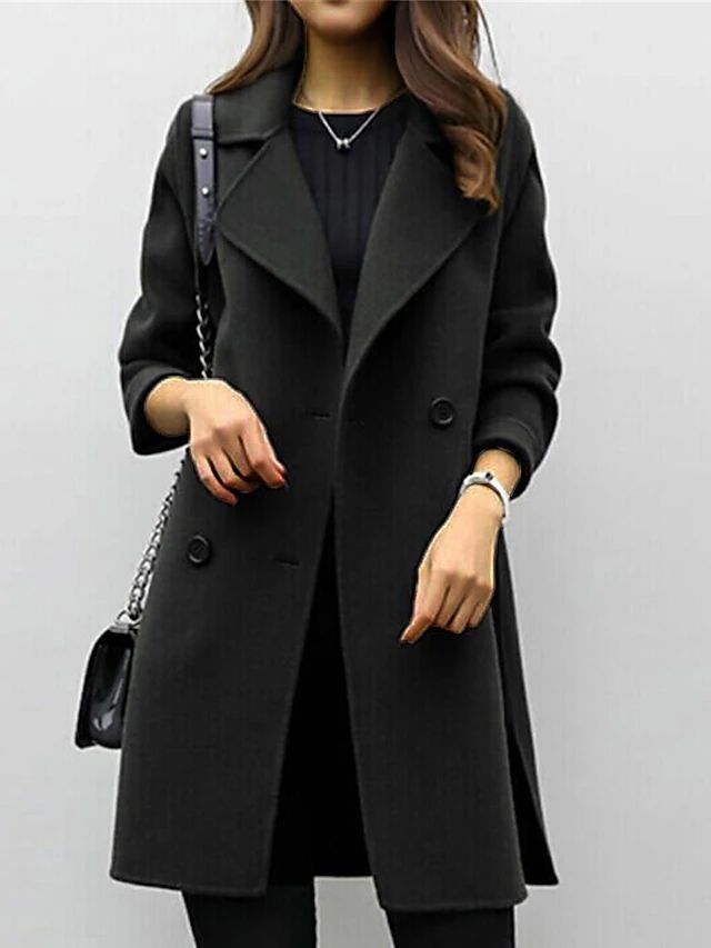 Norvielle Damenwintermantel Elegantes Design
