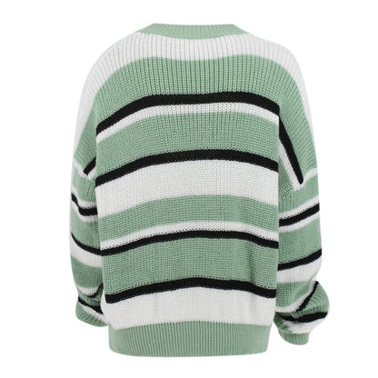 Damen Gemusterter Pullover Weicher Strick Norvielle