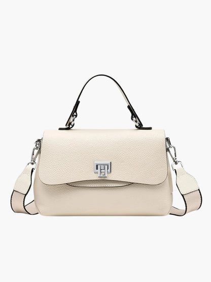 Damen Schultertasche Strukturiert Verstellbares Band