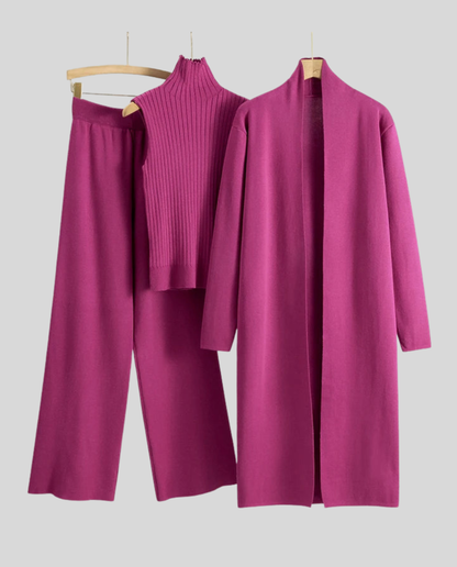 Weiches Kaschmir-Set Elegantes Design
