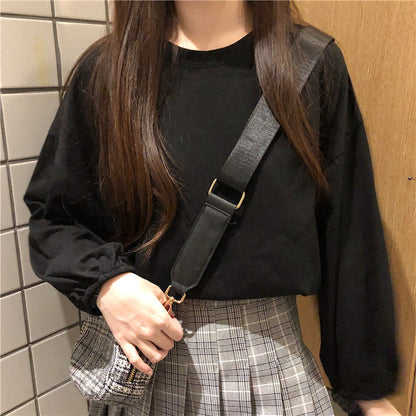 Damen Langarmshirt Ballonärmel Norvielle