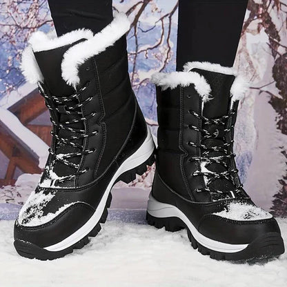 Norvielle Damen Winterstiefel Wasserdicht