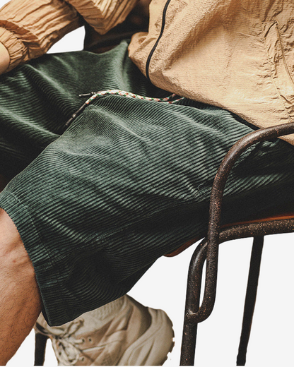 Corduroy Shorts Herren Baumwolle