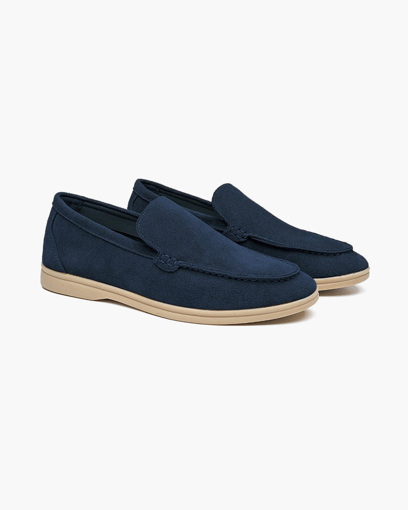 Herren Wildleder Slipper Old Money Style