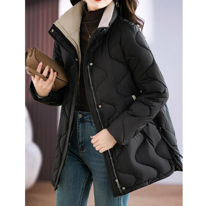Damen Winterjacke Langärmlig Freizeitjacke