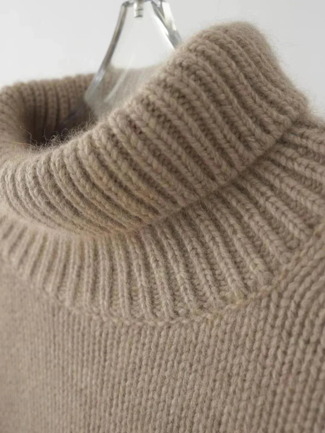Lottie Damen Cashmere Pullover Stehkragen