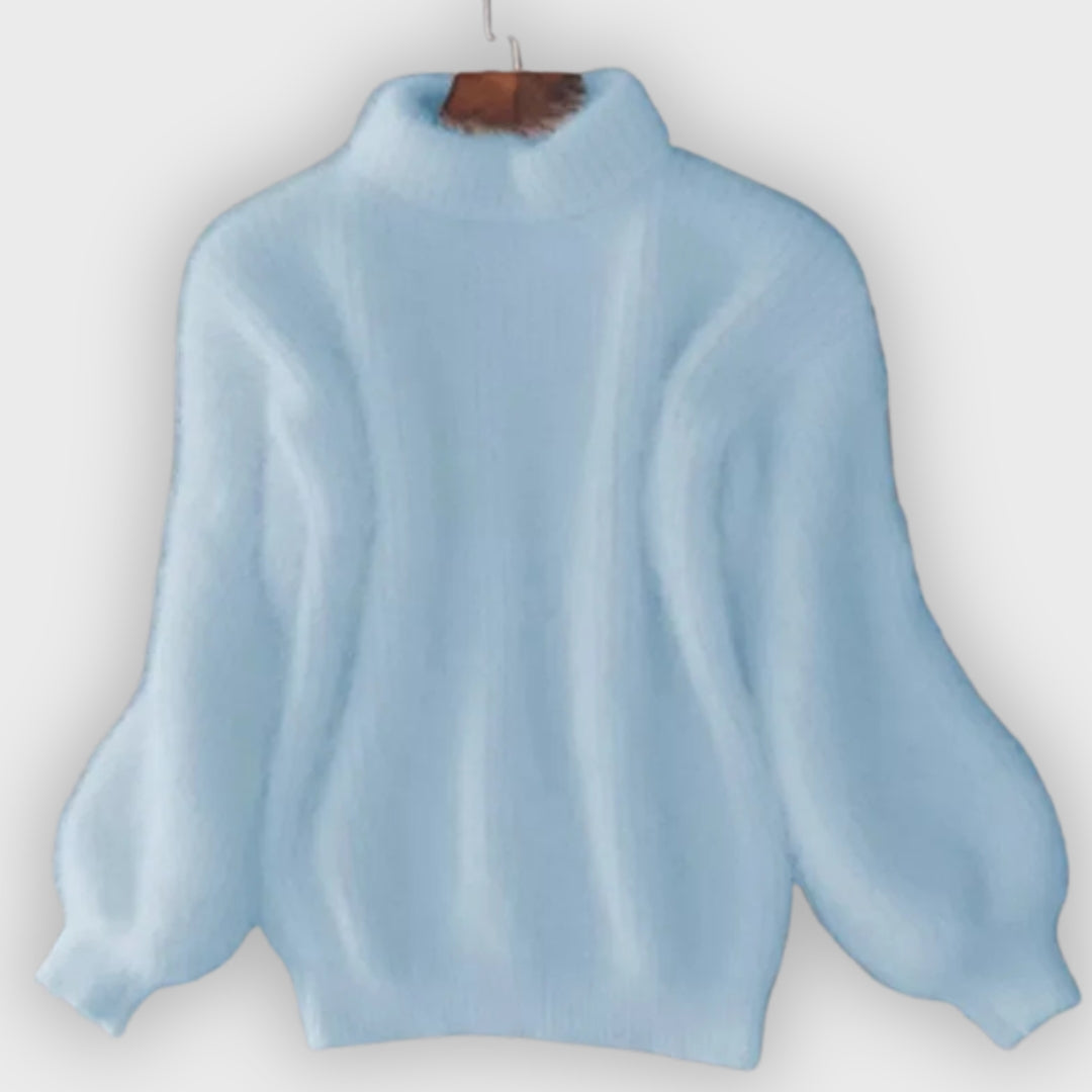 Norvielle Damen Kaschmirpullover Schick Schwarz - Norvielle