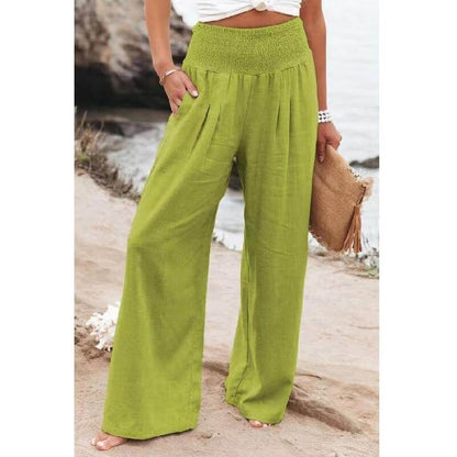 Quinley Damen Elastische Hose Leichtes Material