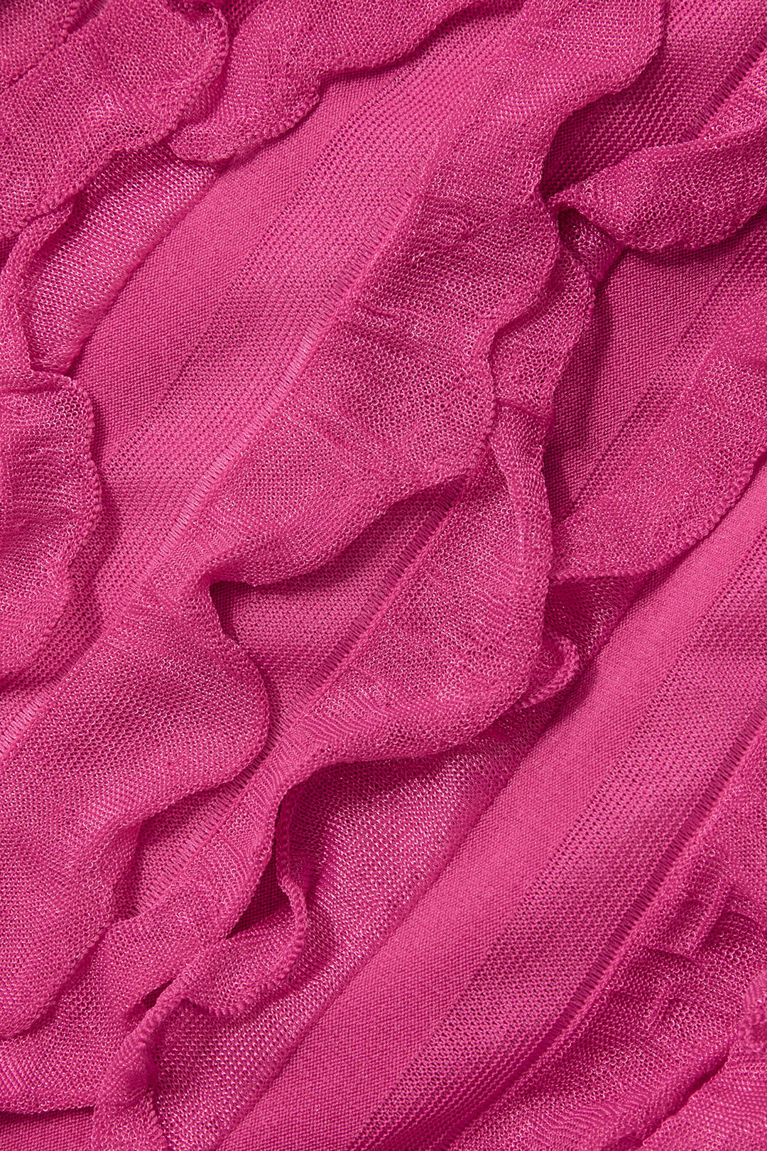 Damen Minikleid Transparent Falten Tiefes Dekolleté