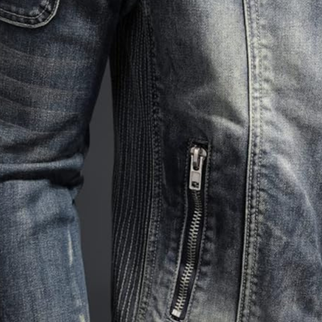 Norvielle Herren Jeansjacke Trendig