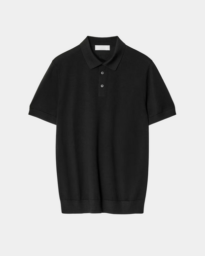 Herren Poloshirt Seidenstrick