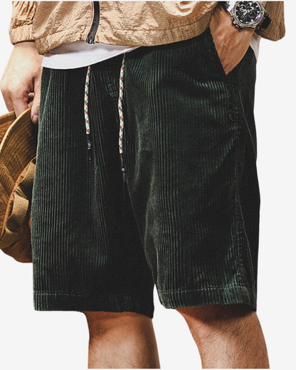 Corduroy Shorts Herren Baumwolle