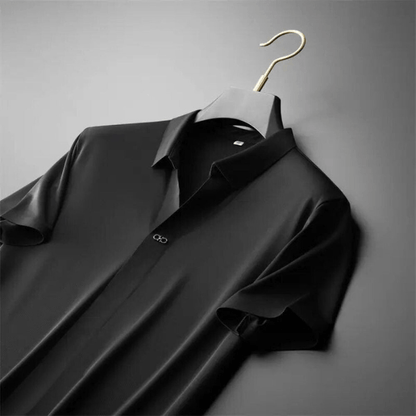 Herren Poloshirt und Hose Satin