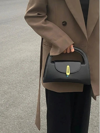 Dagmar Damen Mini Schultertasche Leder
