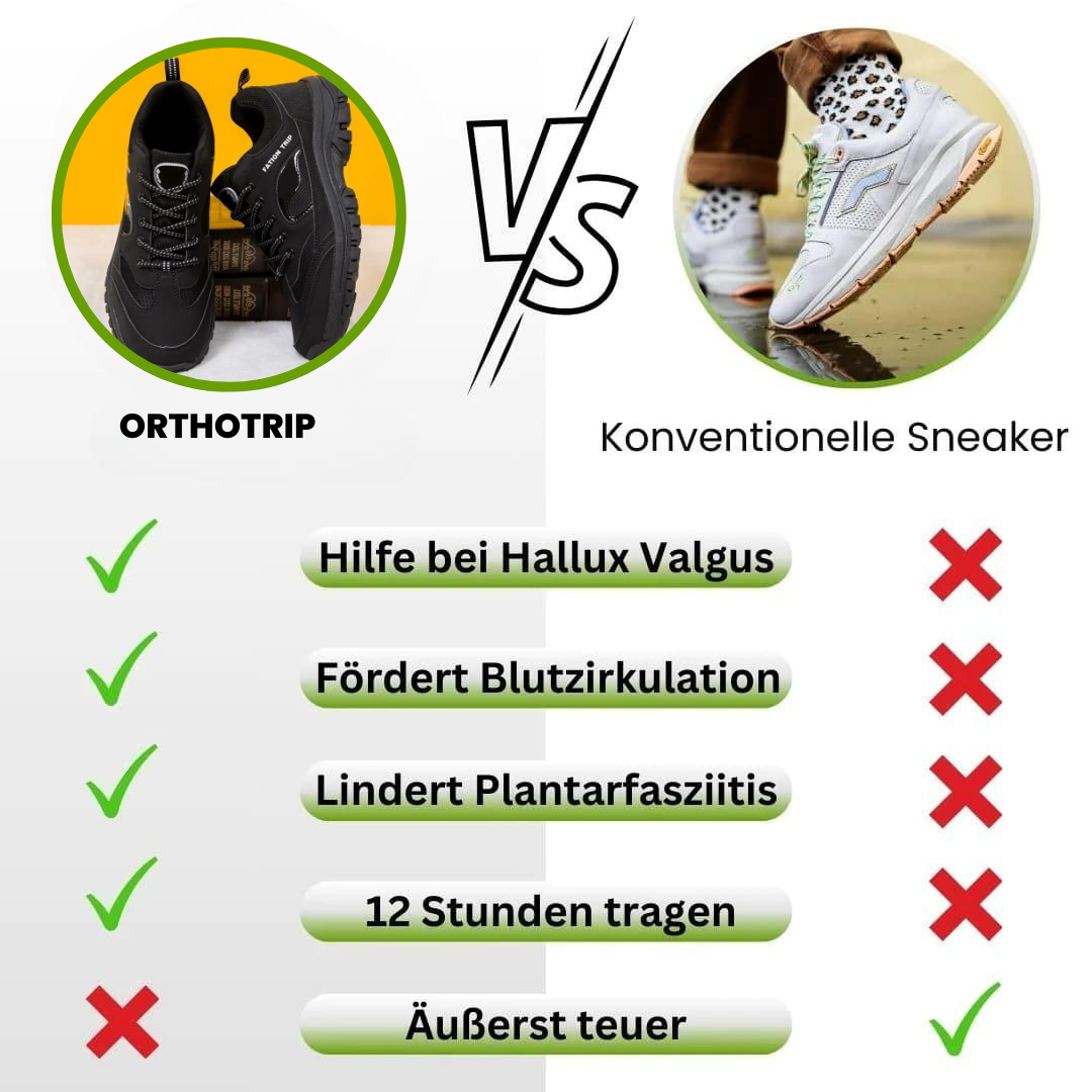 Ergonomische Damen Komfortschuhe Schmerzlindernd Bequem