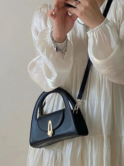 Dagmar Damen Mini Schultertasche Leder