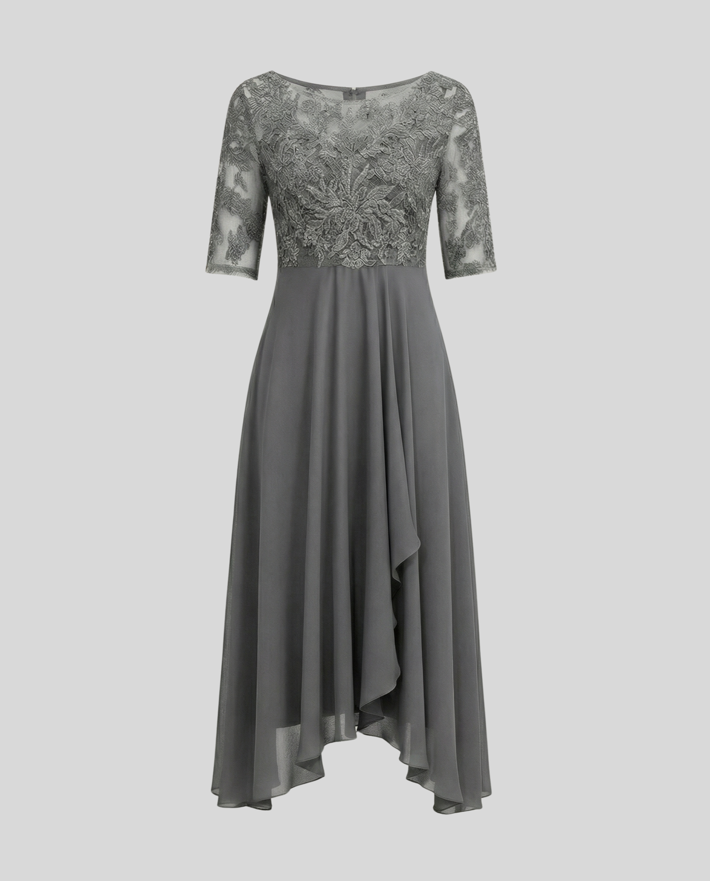 Elegantes Damen Midi Kleid Luftig