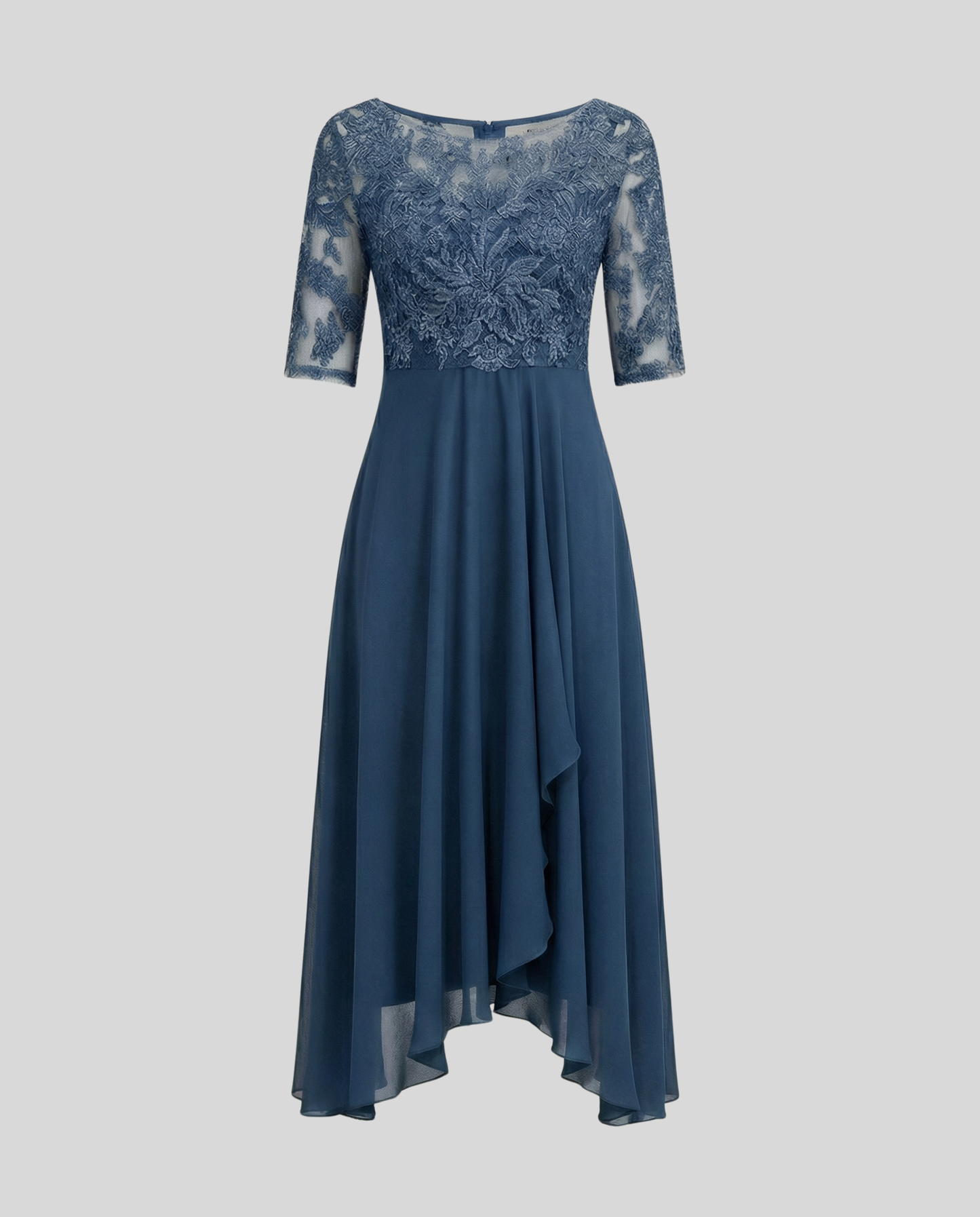 Elegantes Damen Midi Kleid Luftig