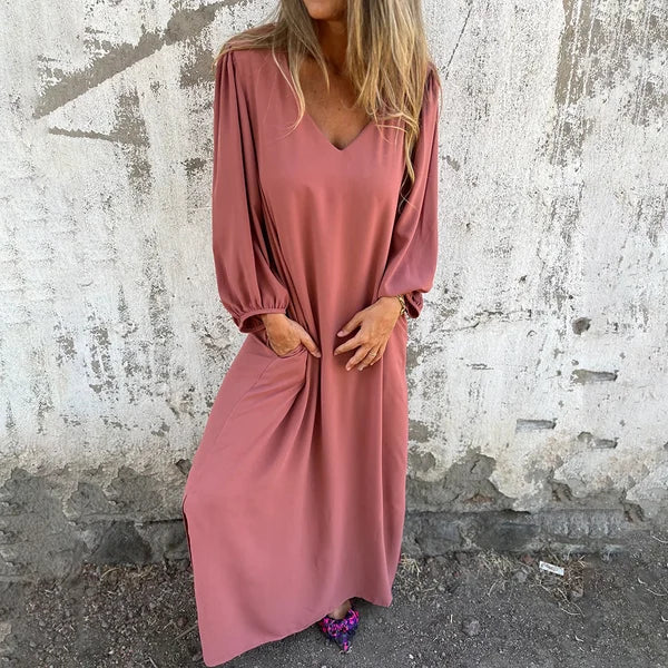 Norvielle Damenlässiges Sommerkleid Bequem