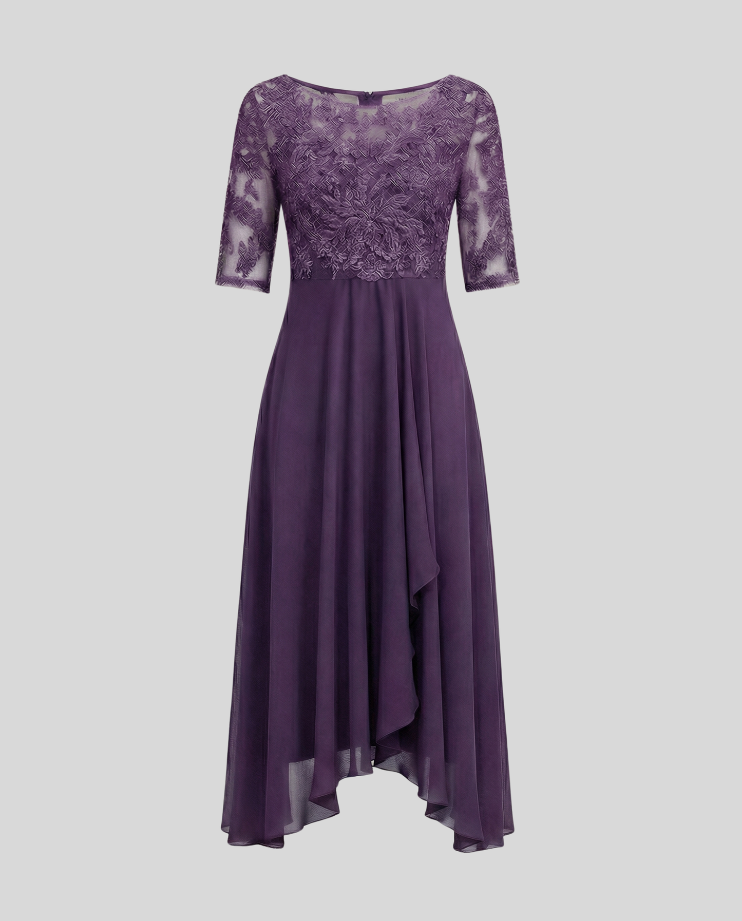 Elegantes Damen Midi Kleid Luftig