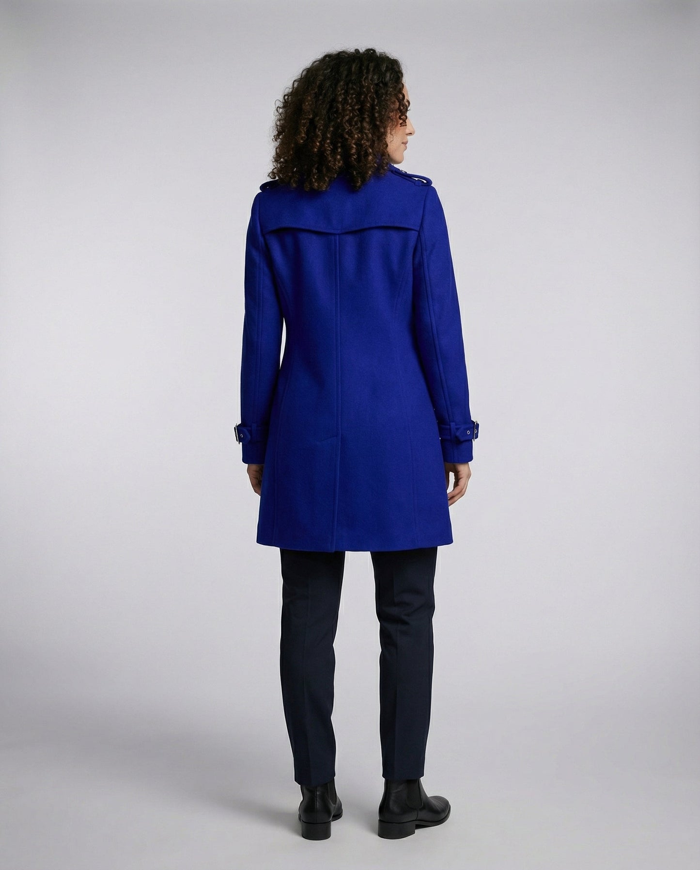 Damen Wollmantel Elegantes Design Warm