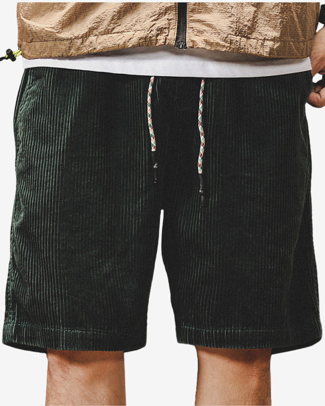 Corduroy Shorts Herren Baumwolle