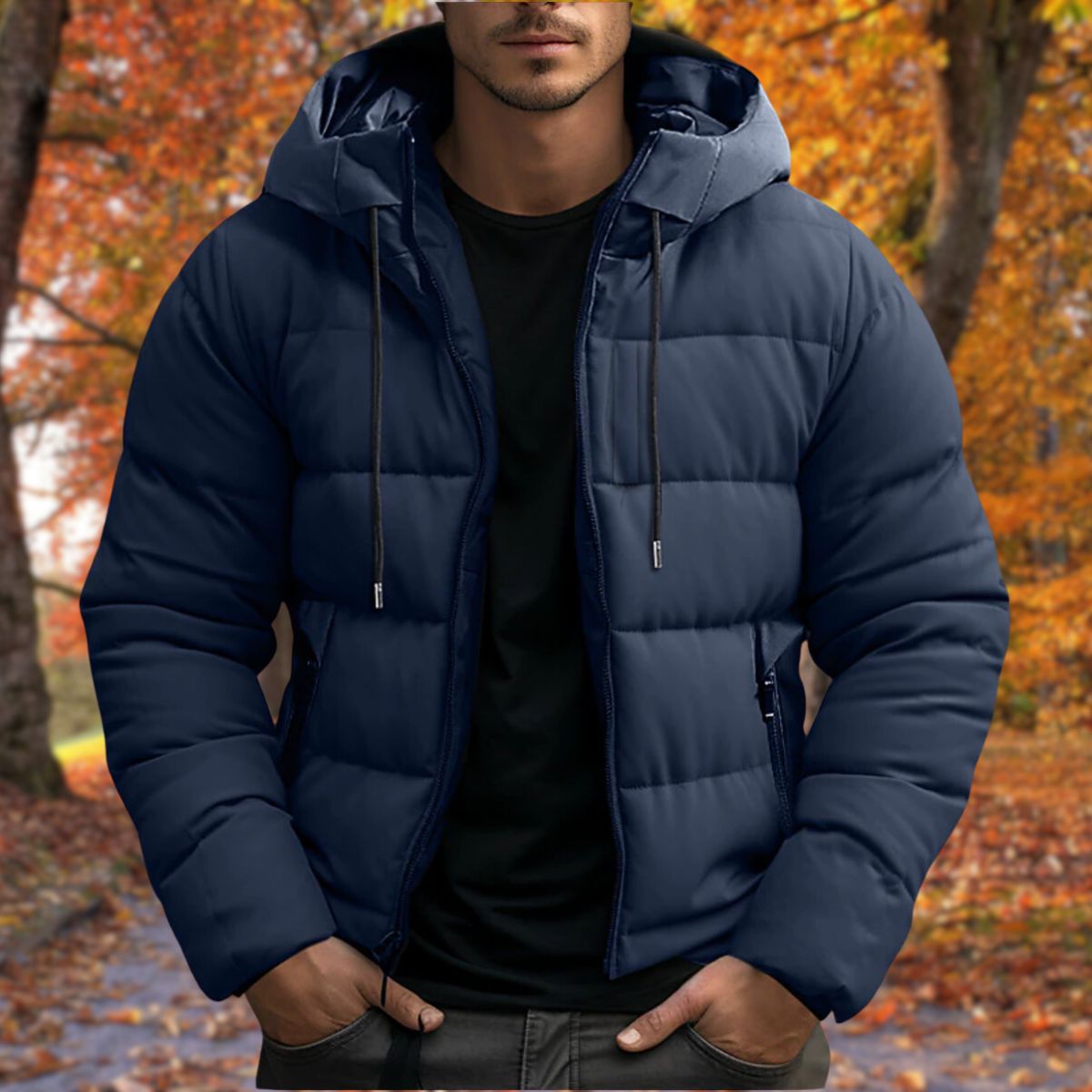Herren Winterjacke Wasserabweisend - Norvielle