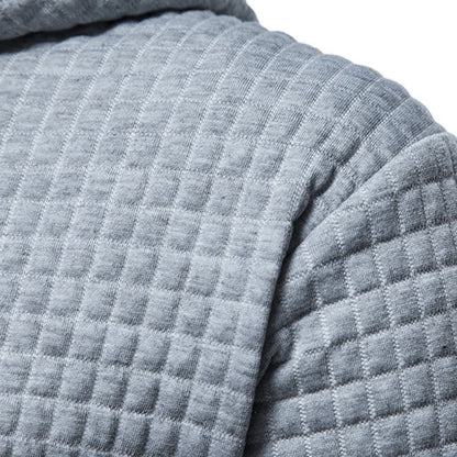 Bequemer Damen Hoodie Baumwolle Grau