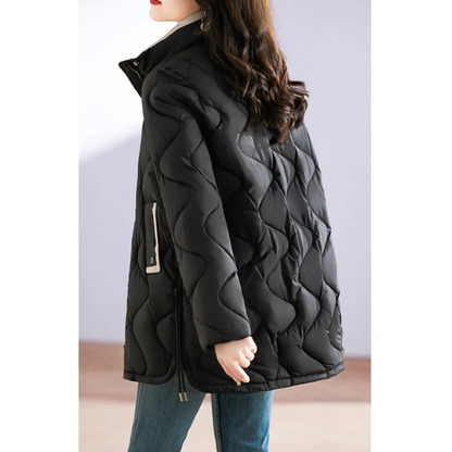 Damen Winterjacke Langärmlig Freizeitjacke