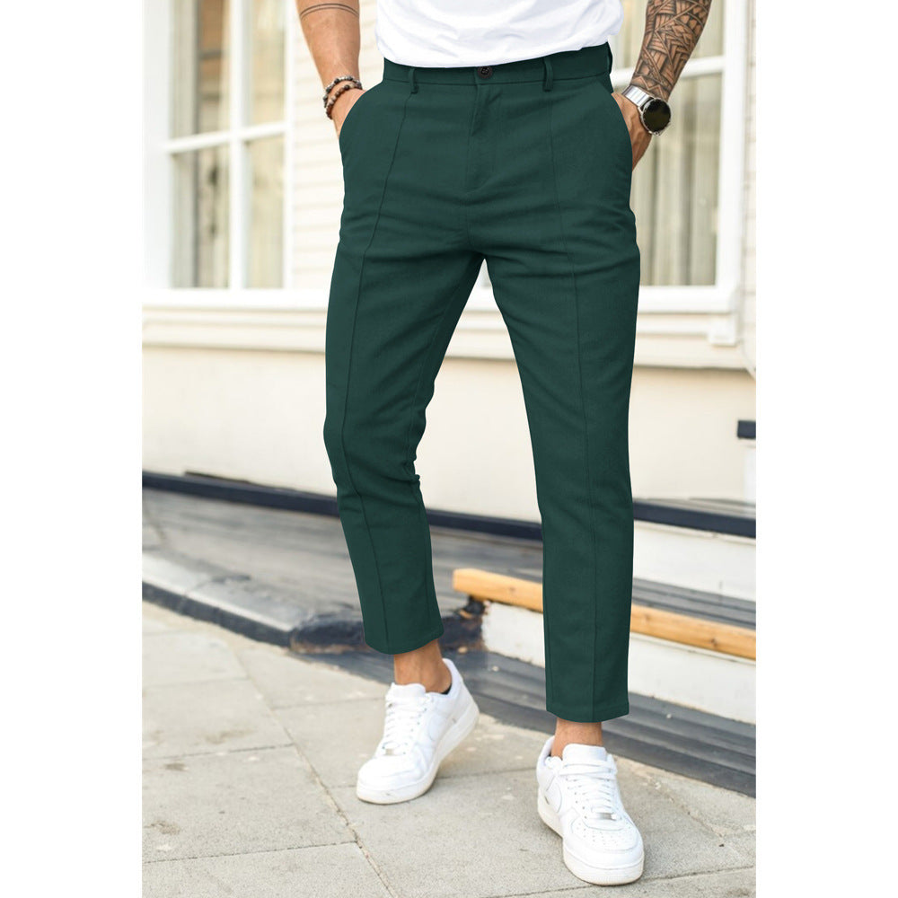 Herrenhose Legere Form Gerader Abschluss