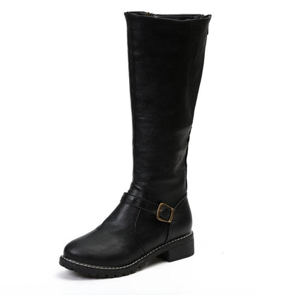 Norvielle Damen Ritterstiefel Hoch