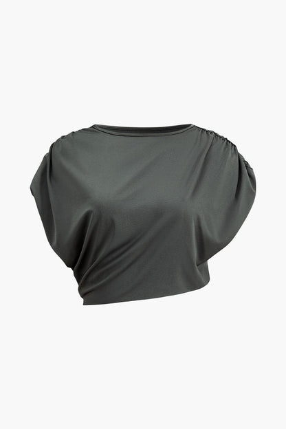 Damen Zweiteiler-Set Elegantes Drapieren