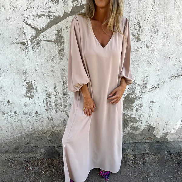 Norvielle Damenlässiges Sommerkleid Bequem