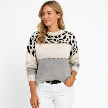 Damen Winterpullover Gestrickt - Norvielle