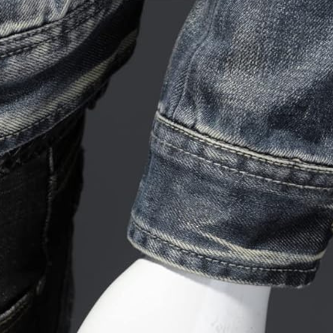 Norvielle Herren Jeansjacke Trendig