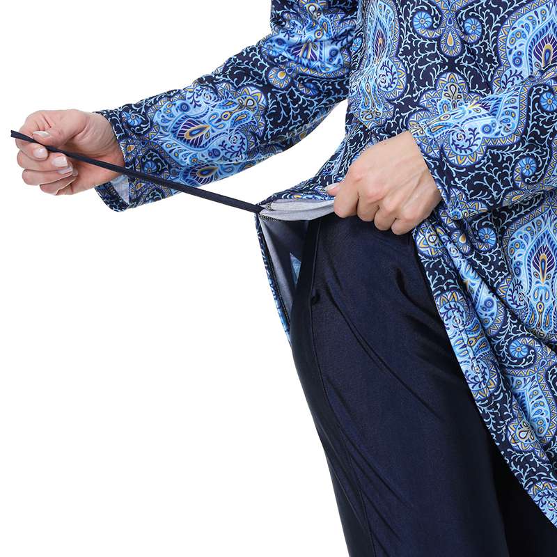 Burkini Badeanzug für Frauen Gedruckt 3XL 8XL