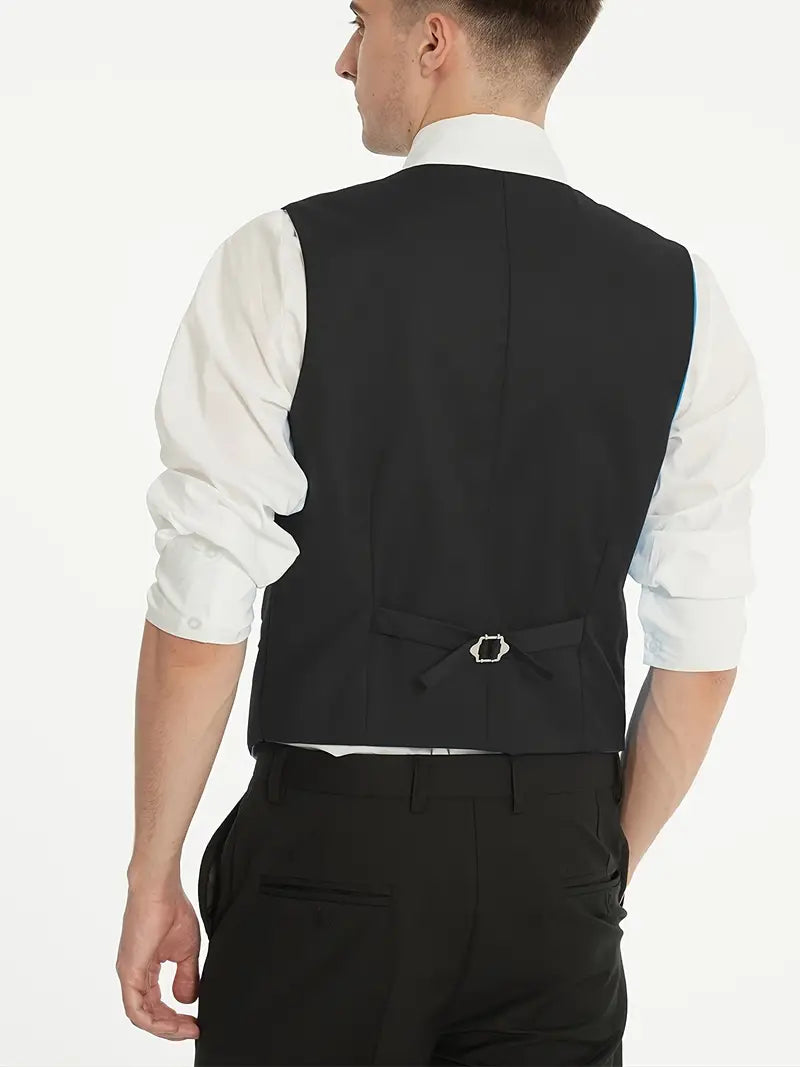 Herren Business-Anzug Blazer, Weste und Hose