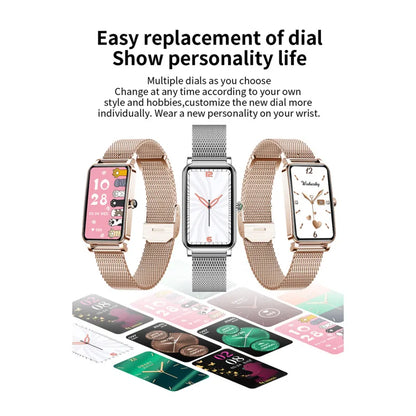 Fitness-Smartwatch mit Benachrichtigungsanzeige