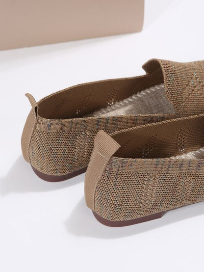 Norvielle Damen Flache Schuhe Rutschfest
