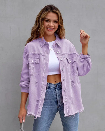 Damen Bluse aus Denim