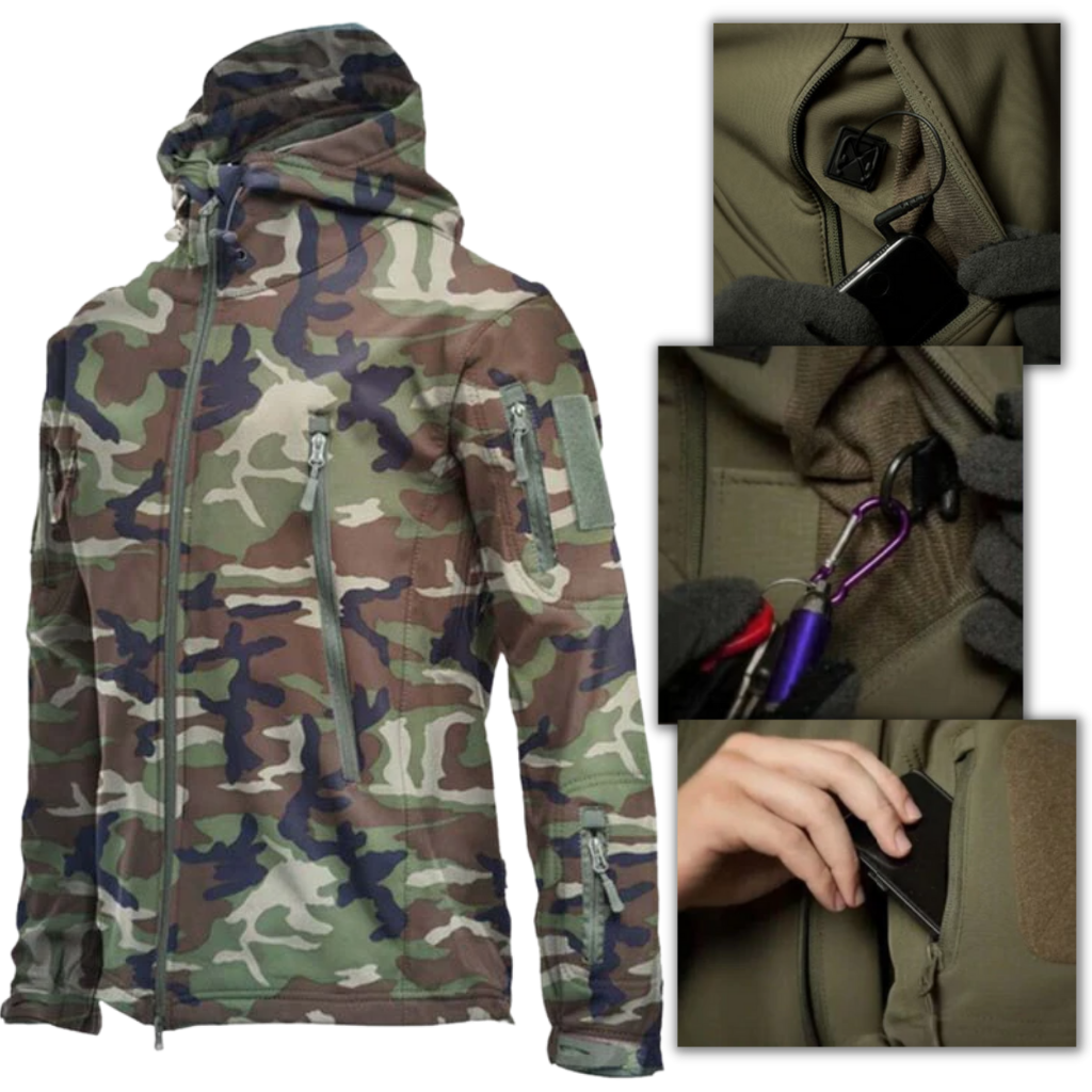 Taktisches Kampfjacket Militärstil Camo wird zu:
Taktisches - Norvielle