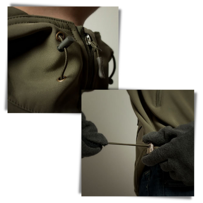 Taktisches Kampfjacket Militärstil Camo wird zu:
Taktisches