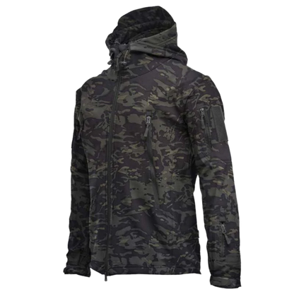 Taktisches Kampfjacket Militärstil Camo wird zu:
Taktisches