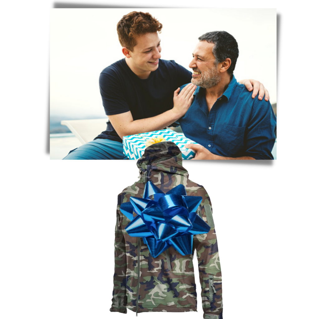 Taktisches Kampfjacket Militärstil Camo wird zu:
Taktisches