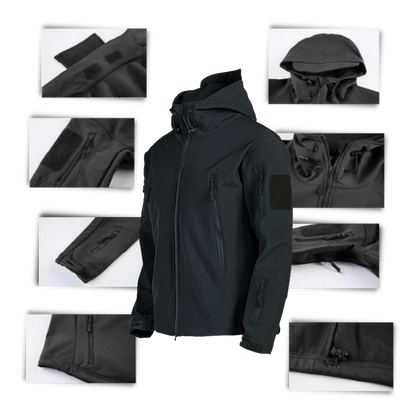 Taktisches Kampfjacket Militärstil Camo wird zu:
Taktisches