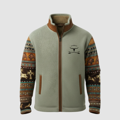 Herrenjacke Leicht Gerade Schnitt